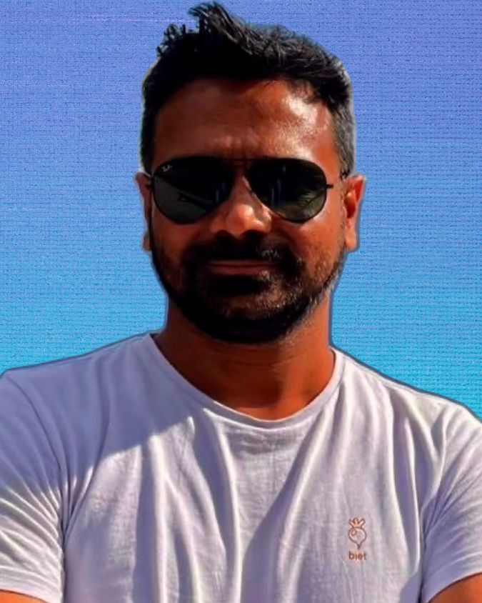 Portrait of DJ Biswarup